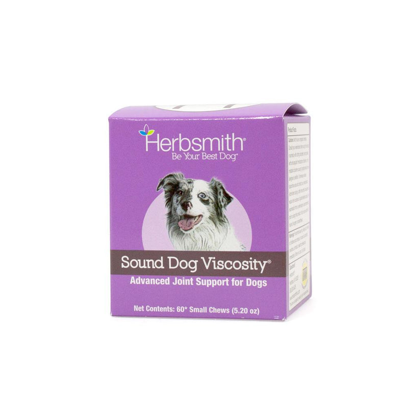 HERBSMITH Sound Dog Viscosity Joint 
Small Dog Chews 60 count-Four Muddy Paws