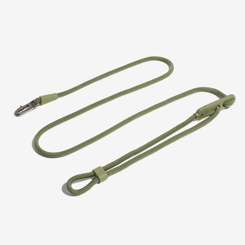 Hands Free Leash Army Green-Four Muddy Paws