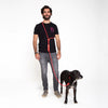 Hands Free Leash Neon Coral-Four Muddy Paws