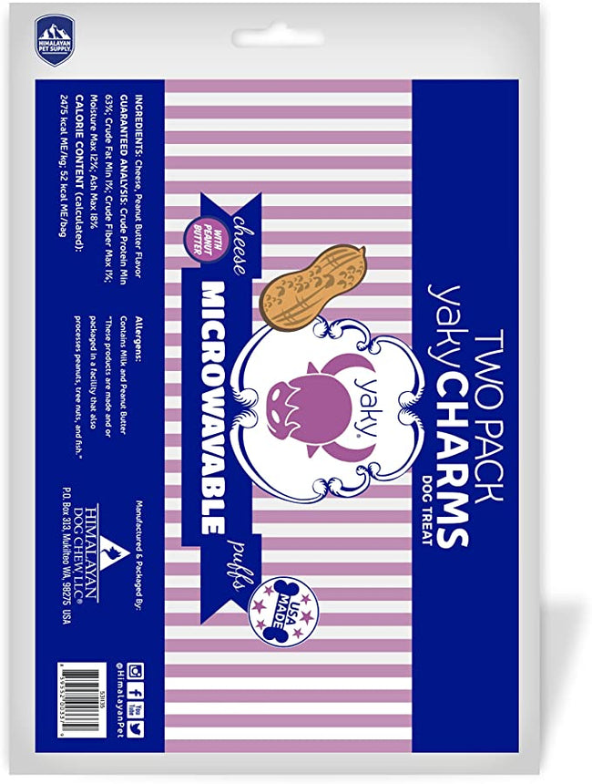 Himalayan Yaky Charms Cheese with PB Treats-Four Muddy Paws