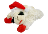 Holiday Lambchop With Santa Hat 6"-Four Muddy Paws