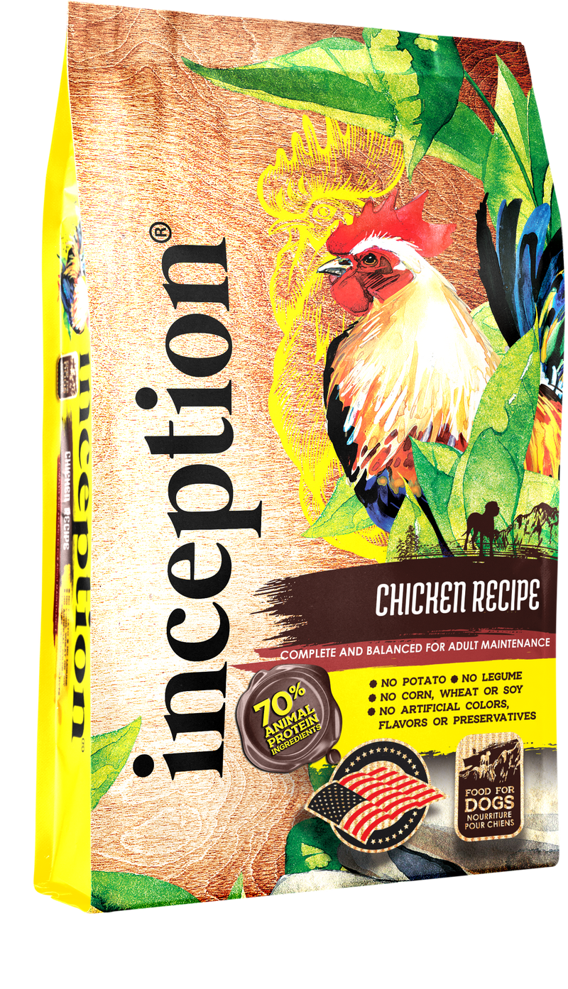 Inception Dog Chicken 4lb-Four Muddy Paws