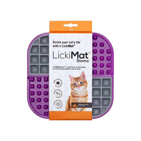 LickiMat Slomo for Cats-Four Muddy Paws