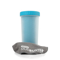 Lidded MudBuster ProBlue Large-Four Muddy Paws