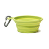 MESSY MUTTS COLLAPSIBLE BOWL 3 CUP GREEN-Four Muddy Paws