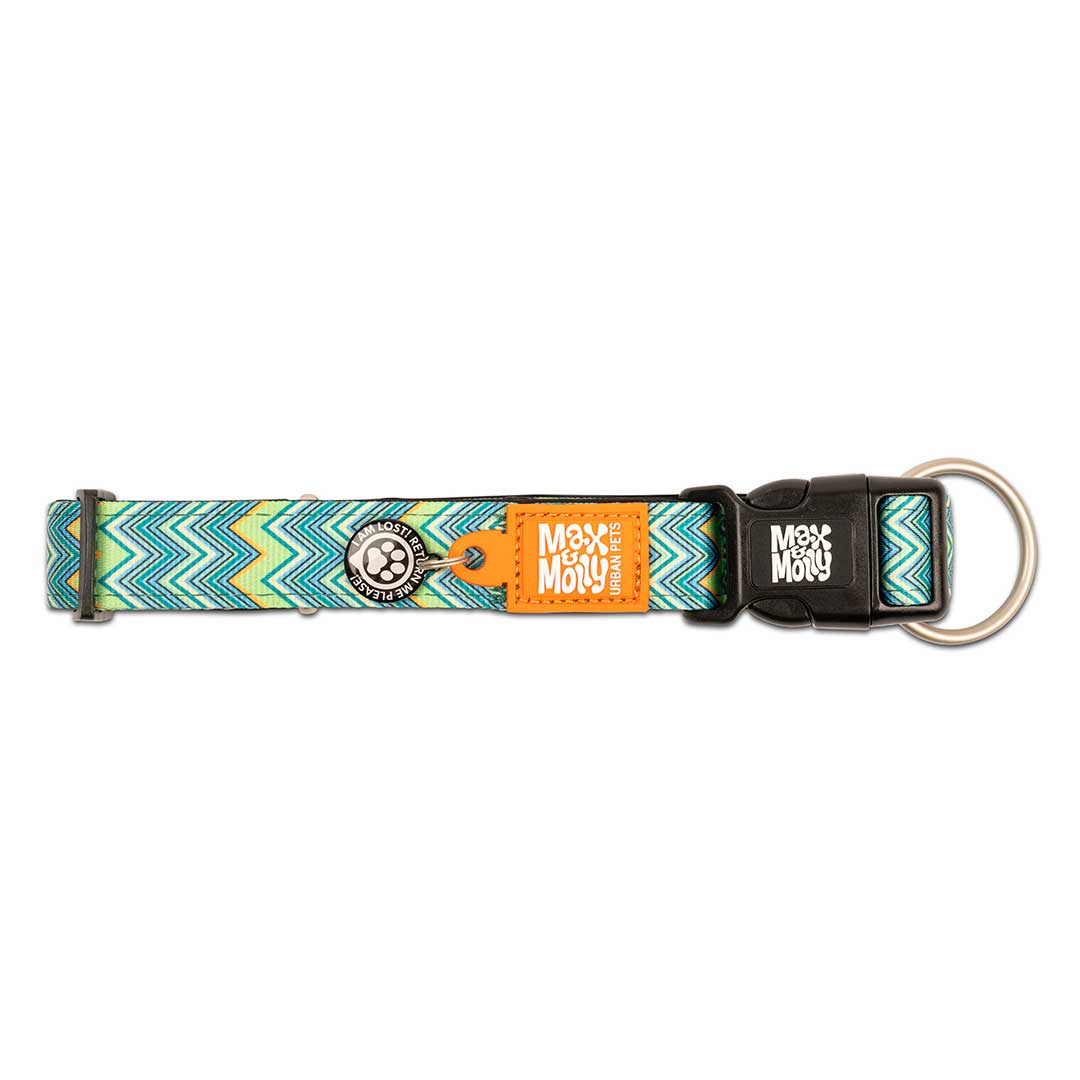 Max and Molly Dog Collar Vintage Small-Four Muddy Paws