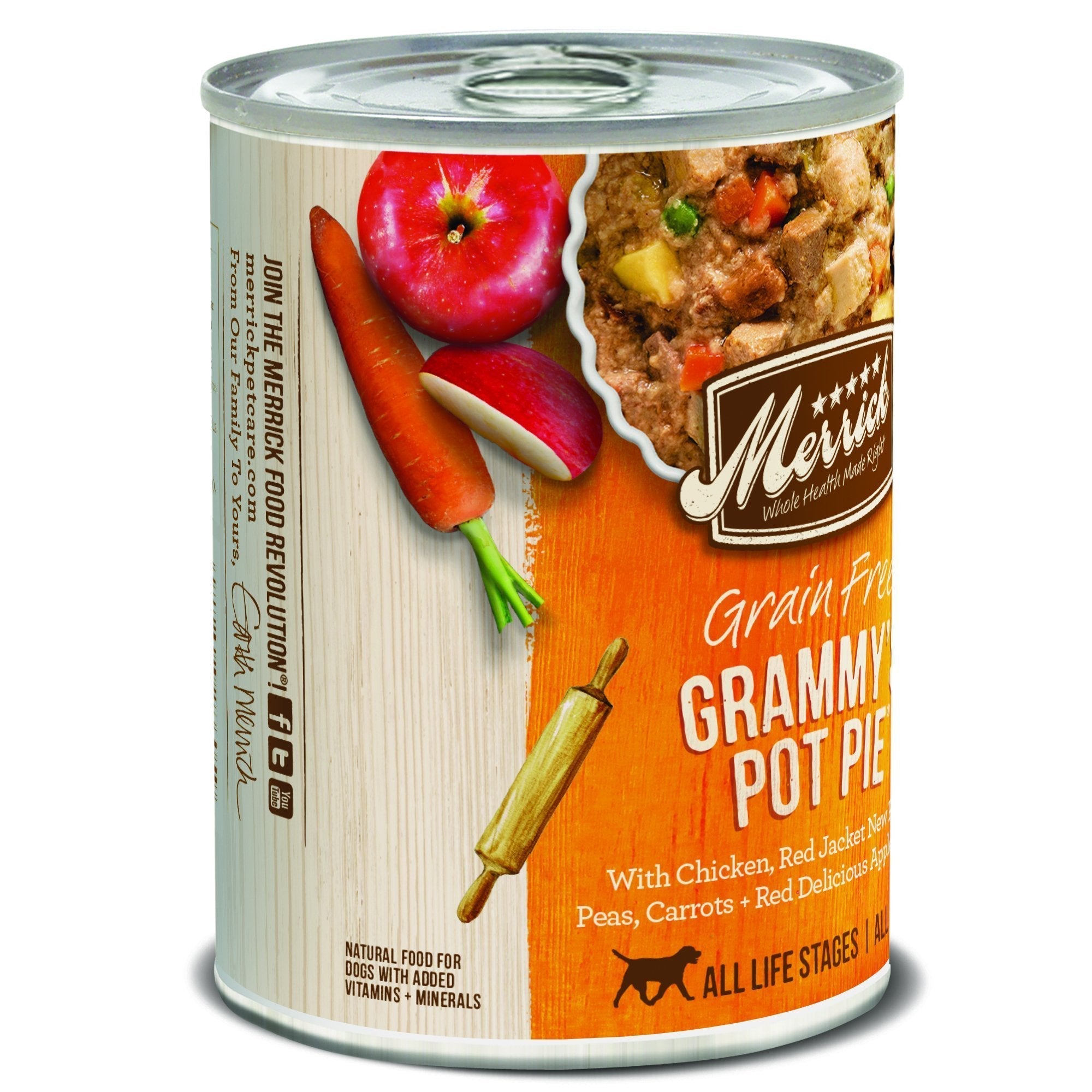 Merrick grammy's pot hot sale pie cat food