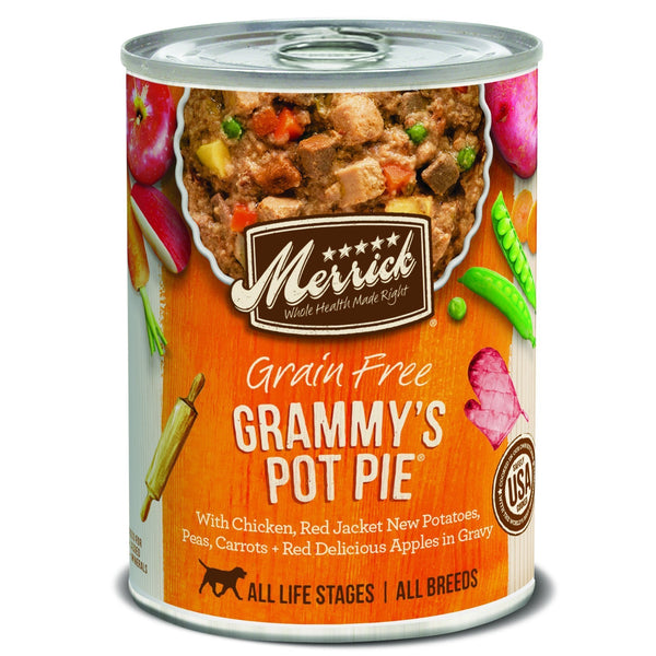 Merrick Grammy's Pot Pie 12.7OZ-Four Muddy Paws
