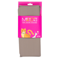 Messy Mutts Cat Litter Mat Grey-Four Muddy Paws