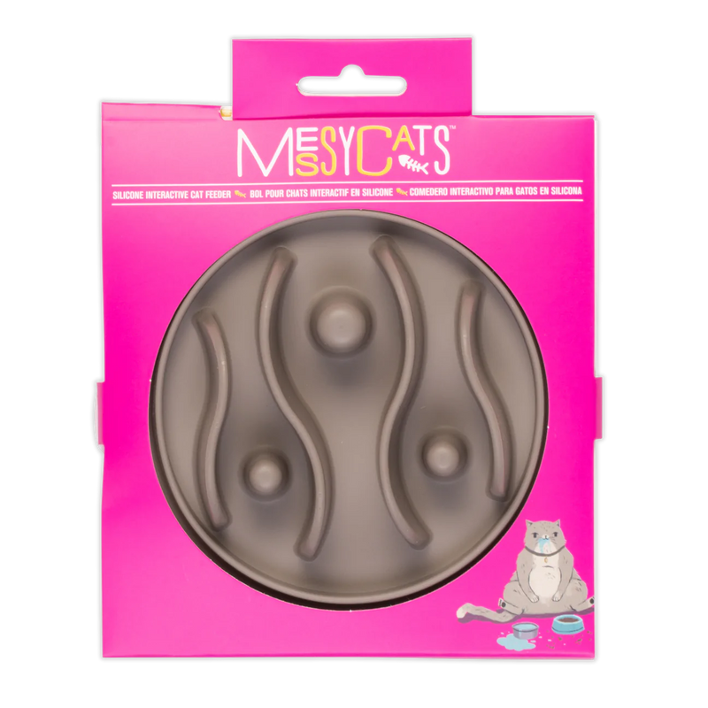Messy Mutts Interactive Feeder Silicone S-Four Muddy Paws
