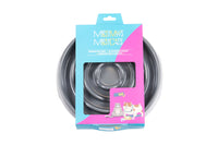 Messy Mutts Slow Feeder Grey 1.75 Cups-Four Muddy Paws