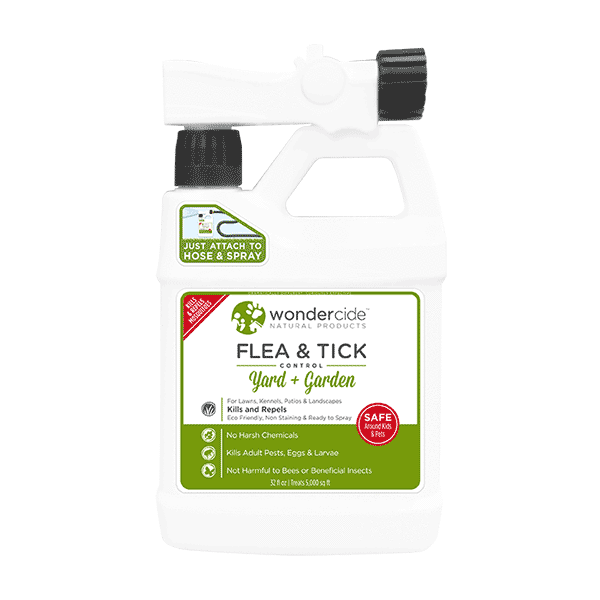 NATURAL FLEA & TICK CONTROL FOR YARD & GARDEN READY TO USE 32 OZ-Four Muddy Paws