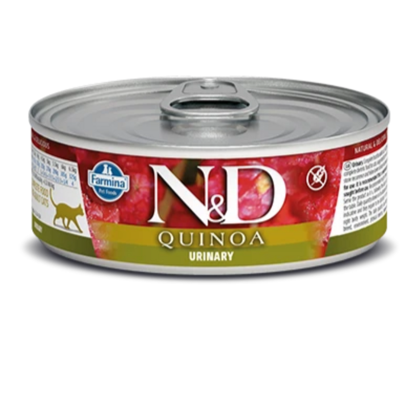 N&D QUINOA CAT CANNED FOOD URINARY DUCK 2.8OZ-Four Muddy Paws