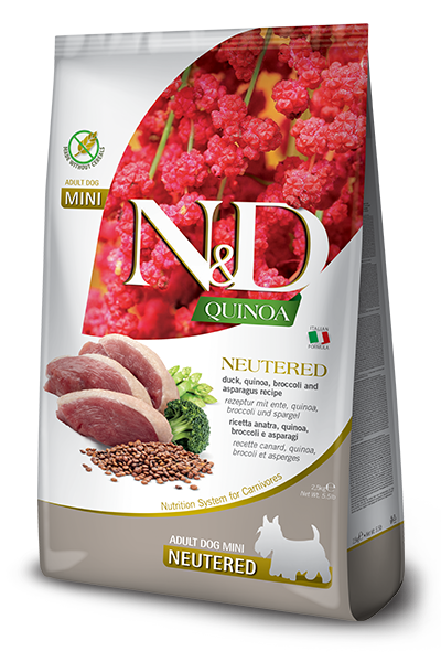 N&D Quinoa Dog Neuter Duck 5.5lbs-Four Muddy Paws