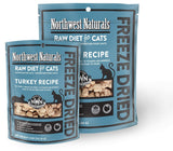 NORTHWEST NATURALS FREEZE DRIED CAT TURKEY NIBBLES 11OZ-Four Muddy Paws