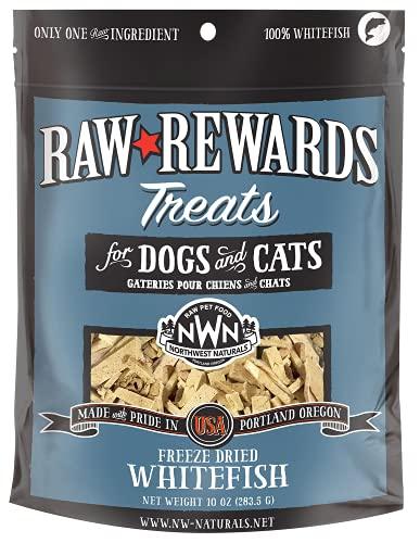 NORTHWEST NATURALS RAW REWARDS FREEZE DRIED WHITEFISH TREATS 2.5OZ-Four Muddy Paws