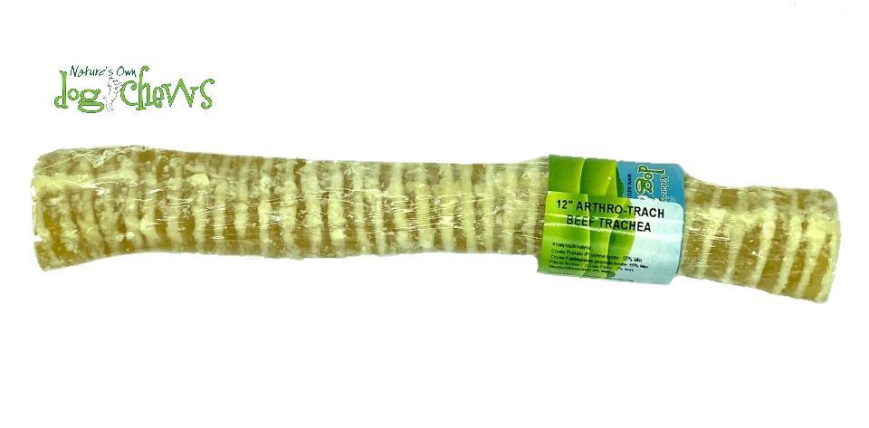 Nature's Own Beef Trachea 12"-Four Muddy Paws