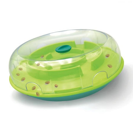 Pet Zone Boredom Busterz Green Bowl – Four Muddy Paws