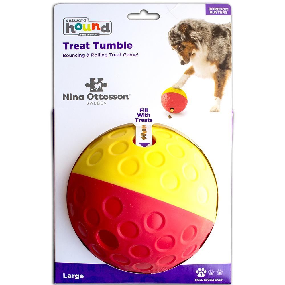 Nina Ottosson Tumble Red/Yellow Level 1 L-Four Muddy Paws