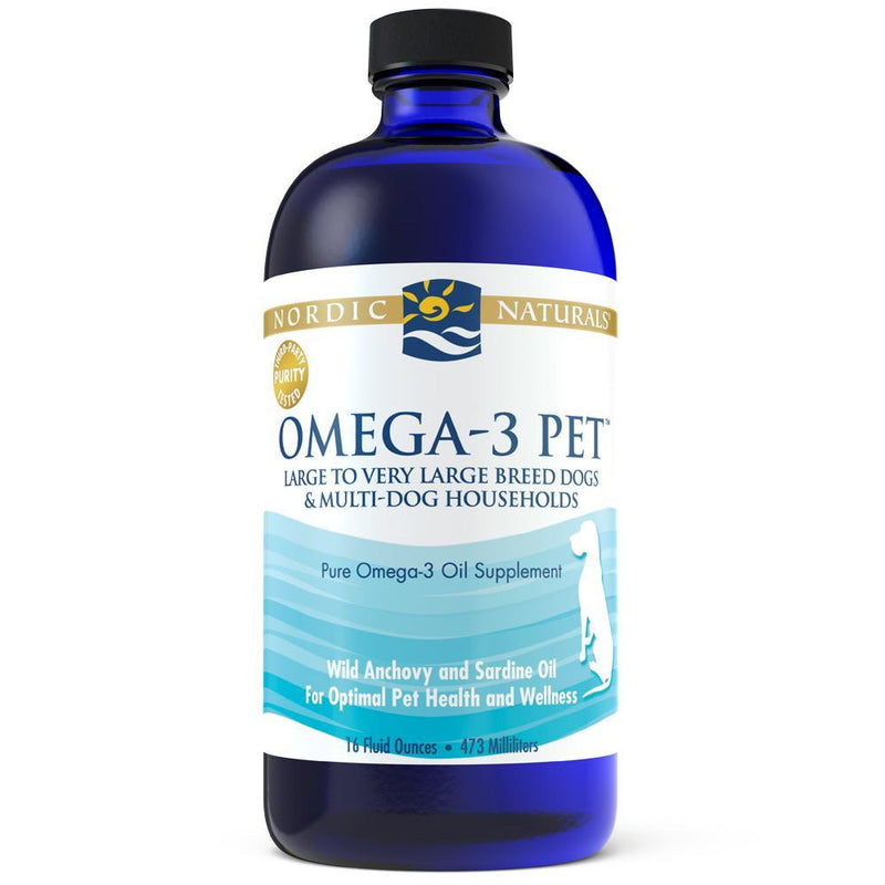 Nordic Naturals Omega 3 - Pet 16oz-Four Muddy Paws