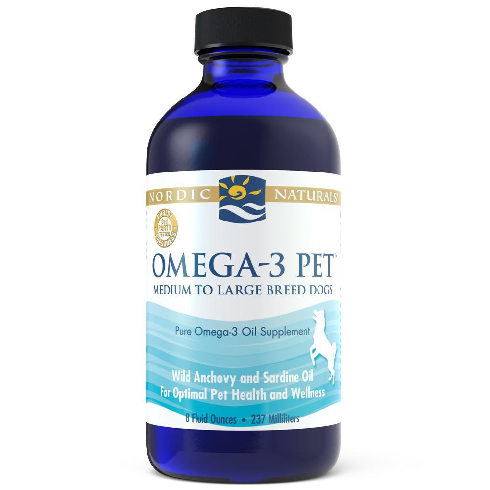 Nordic Naturals Omega 3 - Pet 8oz-Four Muddy Paws