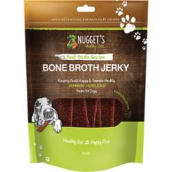 Nuggets Healthy Eats Dog Jammin Jowlers Chew Beef 10oz-Four Muddy Paws