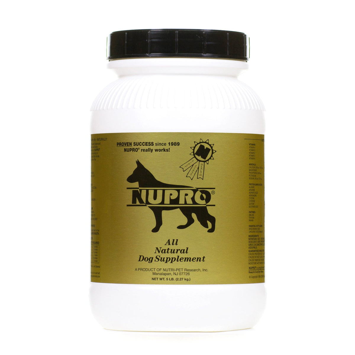 Nupro Dog Supplement 5lb-Four Muddy Paws