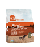Open Farm Dog Freeze Dried Farmer's Table Pork 13.5oz-Four Muddy Paws
