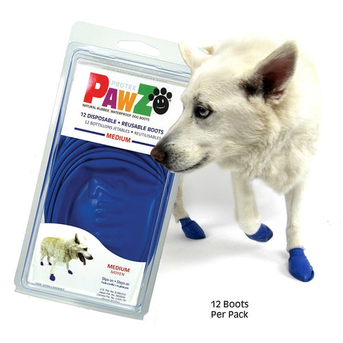 PAWZ Dog Boots MD-Four Muddy Paws