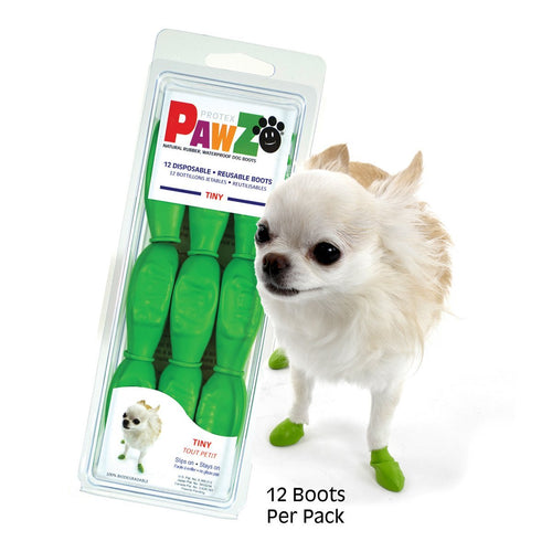 PAWZ Dog Boots Tiny-Four Muddy Paws