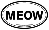 PLANET DOG Euro Sticker Meow-Four Muddy Paws