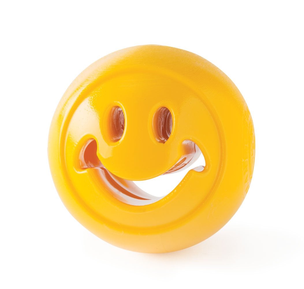 PLANET DOG NOOKS YELLOW SMILEY FACE-Four Muddy Paws
