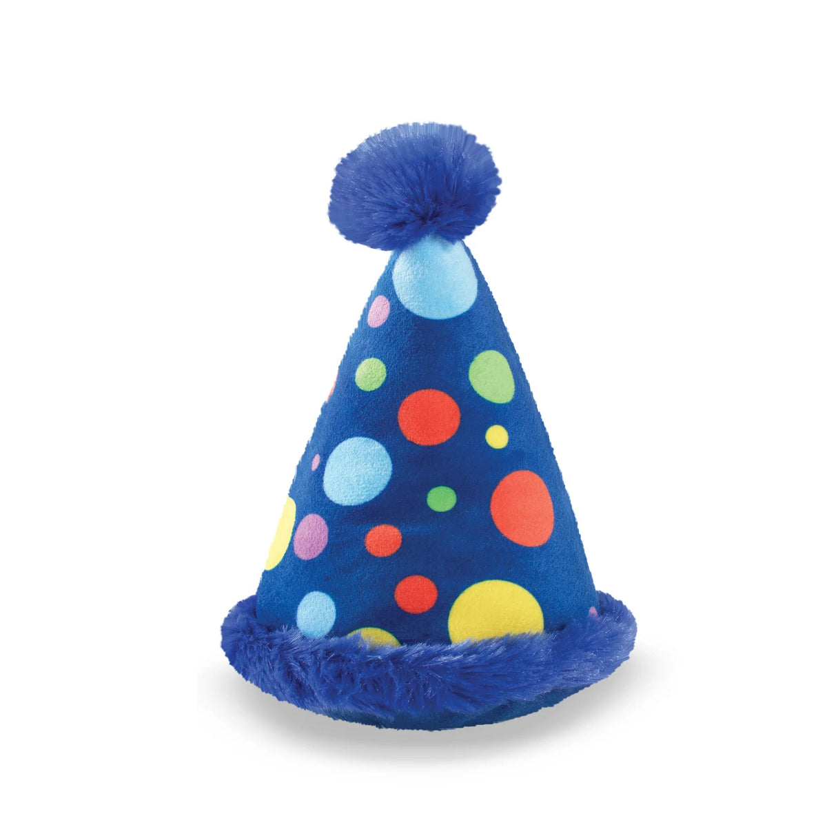 Party Hat Small Pet Toy-Four Muddy Paws