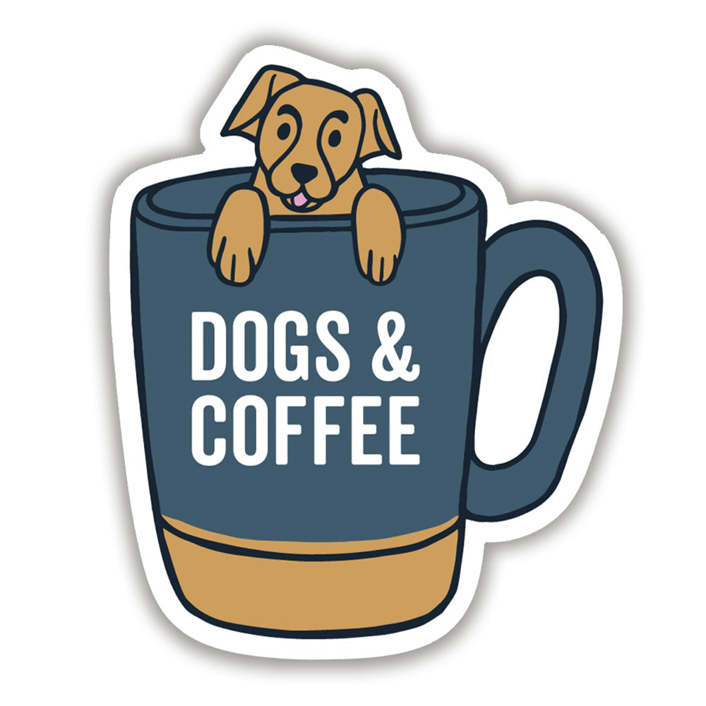 Perfect Cup Sticker-Four Muddy Paws