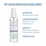 Pet House Room Freshening Spray Lavender Green Tea 4oz-Four Muddy Paws