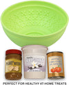 Pet Zone Boredom Busterz Green Bowl-Four Muddy Paws