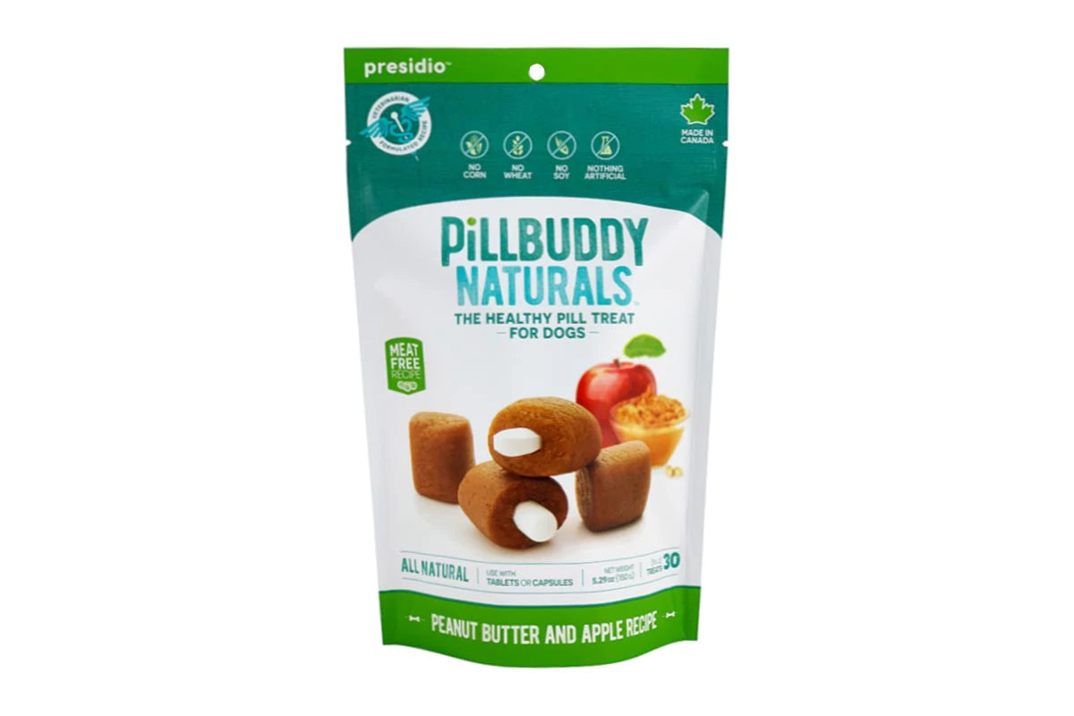 Pill Buddy Naturals Peanut Butter and Apple 5.29oz-Four Muddy Paws