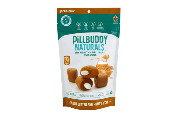 Pill Buddy Naturals Peanut Butter and Honey 5.29oz-Four Muddy Paws