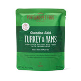 Portland Pet Food Ada's Turkey & Yams Meal Pouch 9oz-Four Muddy Paws