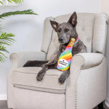 Power Plush Bubbling with Pride Chompagne Dog Toy Large-Four Muddy Paws