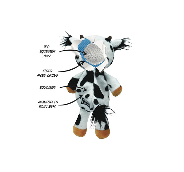 Power Plush Piggy Smalls Dog Toy Large-Four Muddy Paws