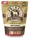Primal Lamb Patty 6lb-Four Muddy Paws