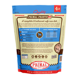 Primal Pronto Dog Duck 4lb-Four Muddy Paws