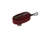 Proper Pup Dispenser Houndstooth Red/Black-Four Muddy Paws