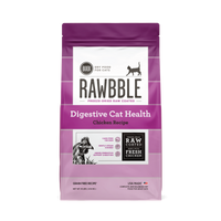 Rawbble Cat Grain Free Digestion Chicken 3lbs-Four Muddy Paws