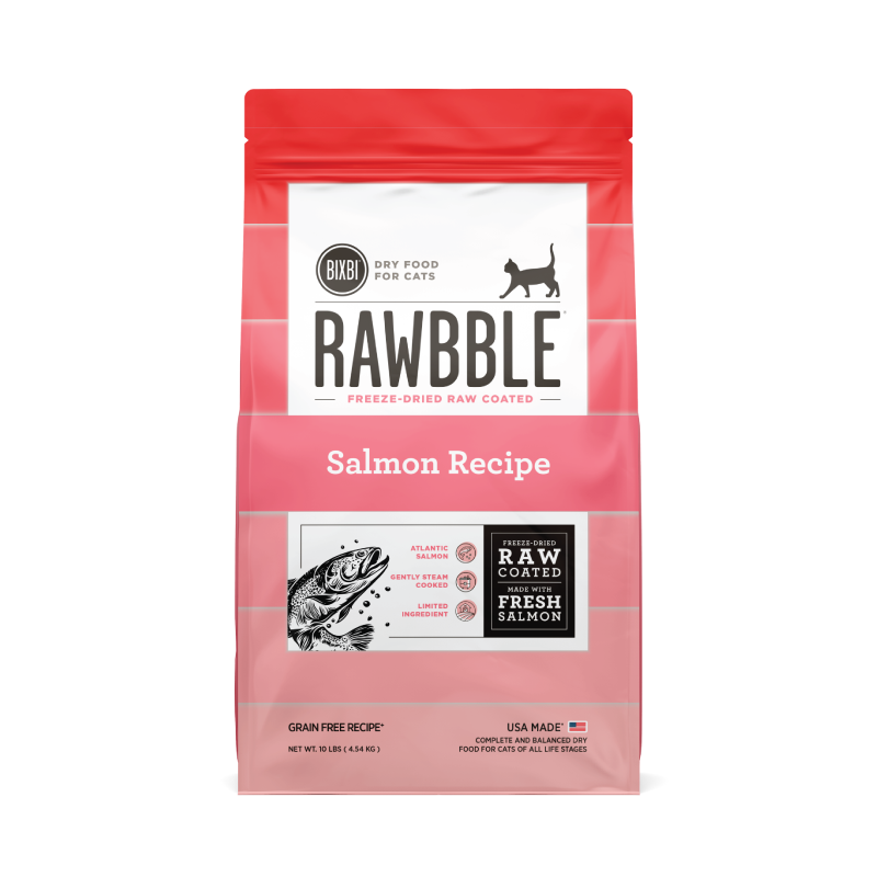 Rawbble Cat Grain Free Salmon 3lbs-Four Muddy Paws