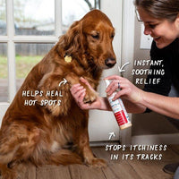 SKIN TONIC ANTI ITCH SPRAY WITH NEEM 16 OZ-Four Muddy Paws