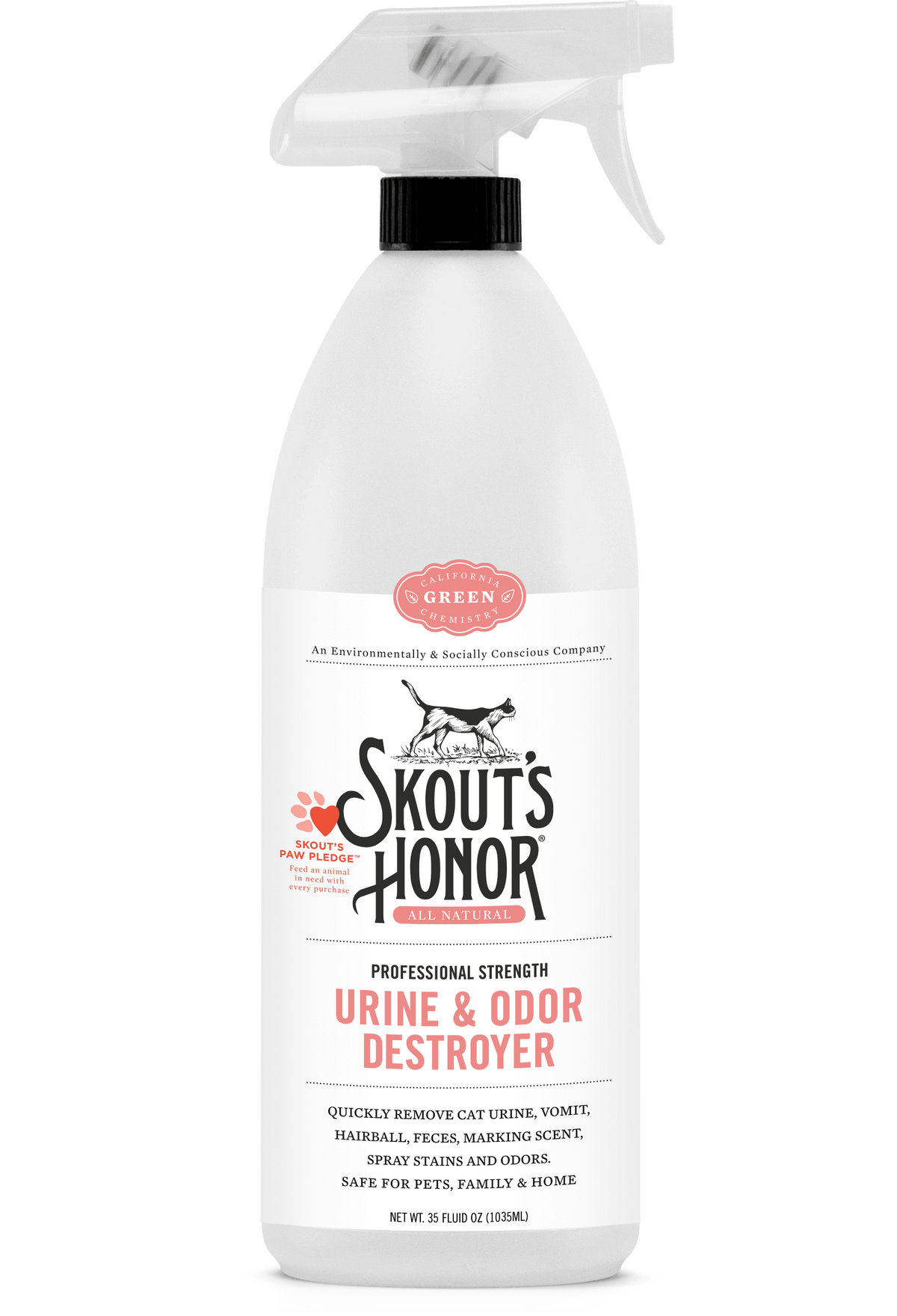 SKOUTS HONOR CAT URINE & ODOR DESTROYER 35OZ-Four Muddy Paws