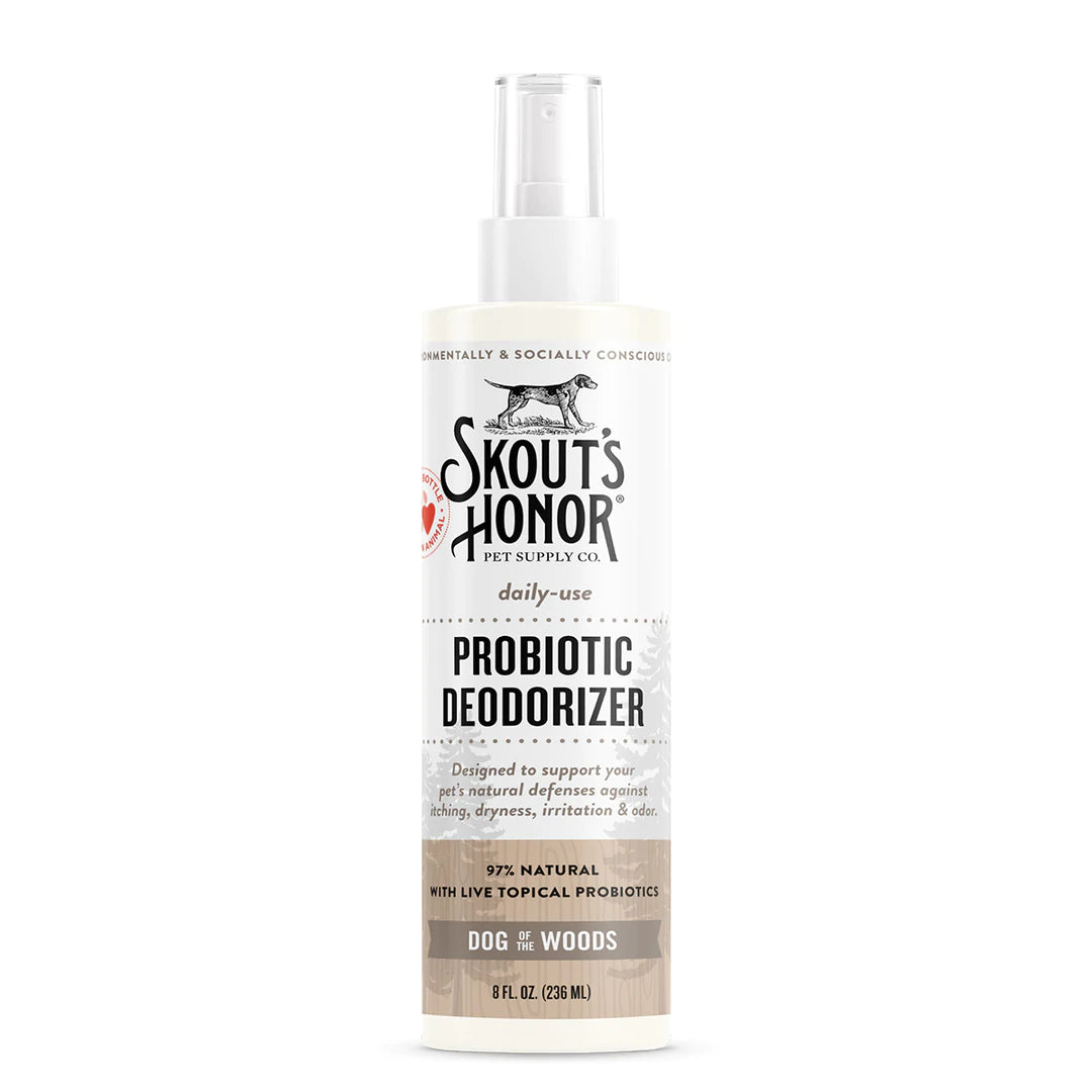 SKOUTS HONOR DOG DEODORIZER DOG OF THE WOODS 8OZ-Four Muddy Paws