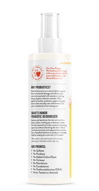 SKOUTS HONOR DOG DEODORIZER HONEYSUCKLE 8OZ-Four Muddy Paws